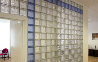 ouverture en carreau de verre