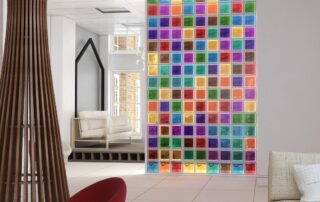 briques de verre cloison placo