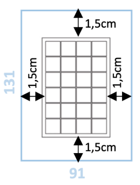 panneau en briques de verre 4×6 Panneau préfabriqué 4x6 briques de verre